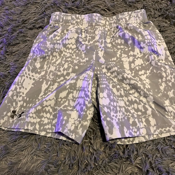 Under Armour Other - Under Armour Kids Gray Snake Print Shorts